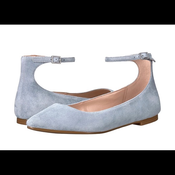 BCBG Generation Kid Suede Cornflower Flats - Picture 3 of 6